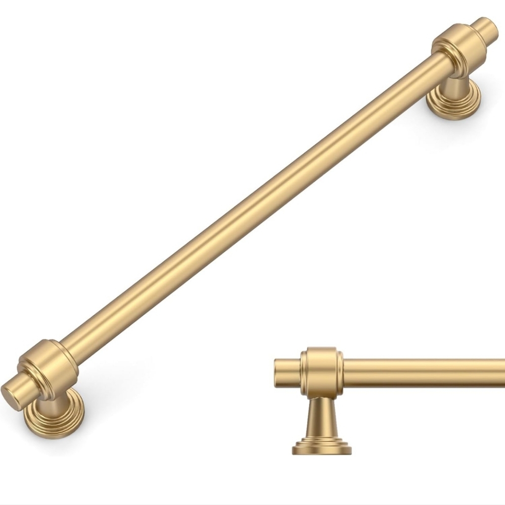 Amerdeco Champagne Bronze 6.3" Drawer Handles Lot Of 10 New